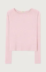 T-SHIRT DROIT L COL BATEAU US feale