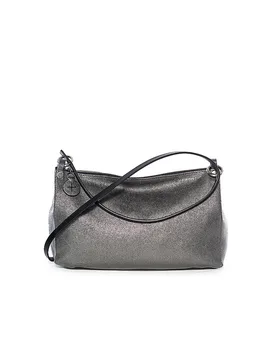 Borsa in pelle - Borsa a tracolla ORNAMENT Ed. 2 nero - Ina Kent - FashionsVida