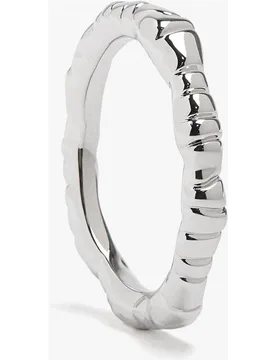 Anillo texturizado en liso - Parfois - FashionsVida