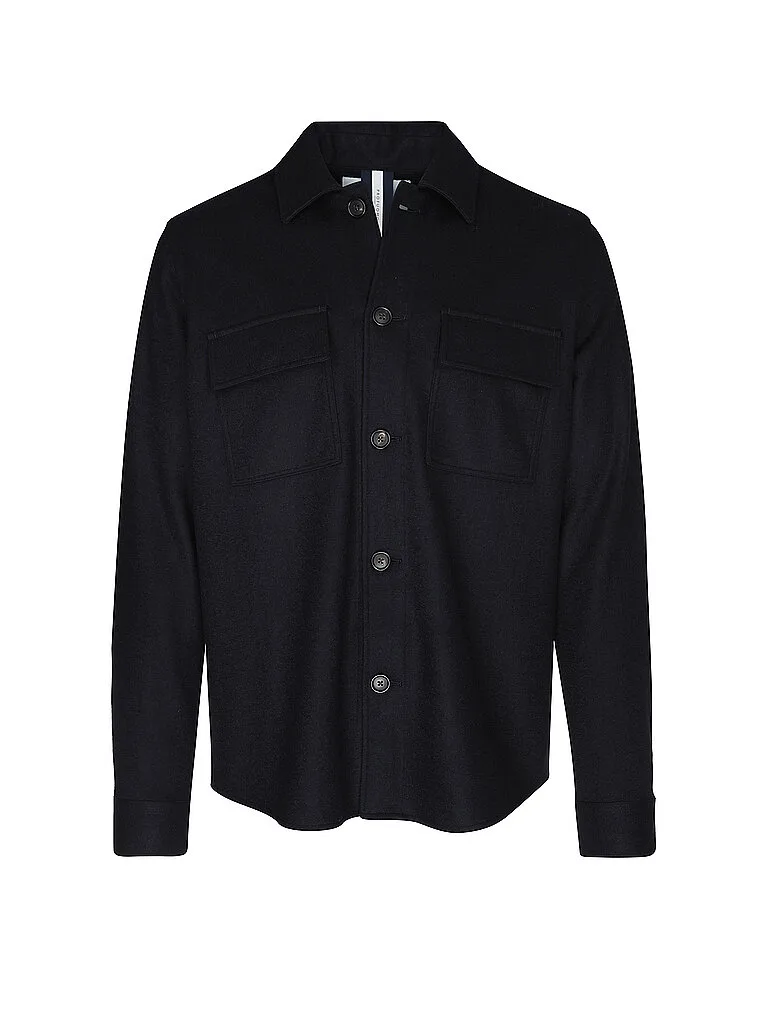 Overshirt azul oscuro XXL - Profuomo - FashionsVida