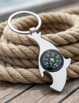Rudder Shape Compass Charm Mini Alloy Compass Keychain for Hiking Outdoor Camping Backpack Charm Durable Bag for Adventurers - Aliexpress - FashionsVida