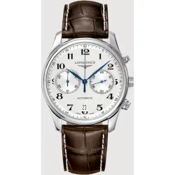 Reloj de hombre L26294783 The Master Collection automático de piel marrón