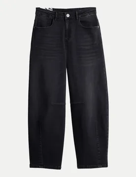 Barrel Jeans Lissie boldy Schwarz 40/28 - Opus - FashionsVida