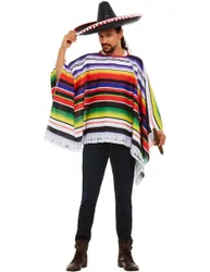 RUBIES NL Mexikanischer Poncho