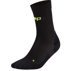 Socken Damen Run Ultralight mid, schwarz/grau 40_43