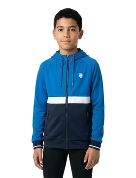 Core Team Sweatshirt French Blue / White / Navy 152 cm - K-swiss - FashionsVida