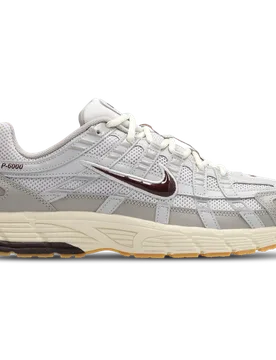 P-6000 Men's Sneakers - Maroon - Size 9.5 - Mesh/Synthetic - Maroon - Size: 9.5 - Nike - FashionsVida