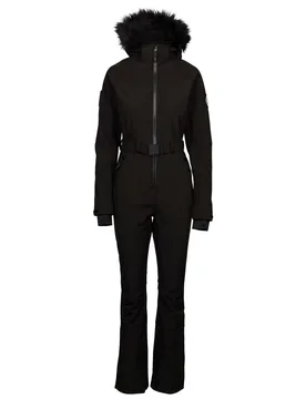 Women's Valene DLX Ski Suit in Black Size: XL - Black - Size: XL - Trespass - FashionsVida