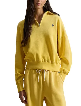 POLO Troyer Pullover gelb M damen - Ralph Lauren - FashionsVida