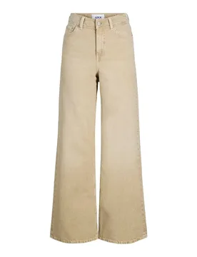 Jeans A Vita Alta Tokyo Wide Leg Desert Dust 27 - Jjxx - FashionsVida