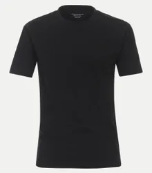 Casamoda Basic T-Shirt Schwarz L