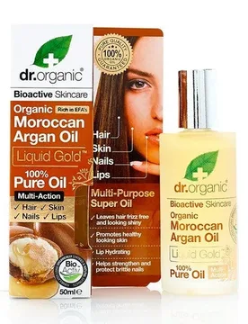 Aceite puro natural de Aceite de ArgÃ¡n - Dr. Organic - FashionsVida
