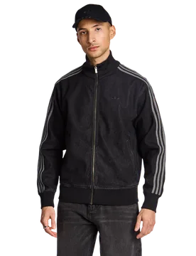 Firebird Uomo - Top da pista Nero - Taglia XL - Denim di cotone XL - Adidas - FashionsVida