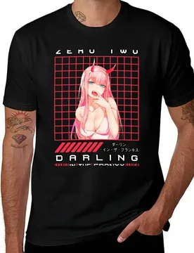DARLING IN THE FRANXX - ZERO TWO T-Shirt Plus Size Lightweight Top - Aliexpress - FashionsVida