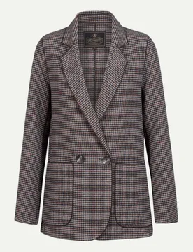 Blazer Aya im Hahnentritt-Muster Mehrfarbig XS - Herrlicher - FashionsVida