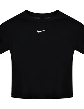 Maglietta A Maniche Corte Sportswear Essential Black 7-8 Anni - Nike - FashionsVida
