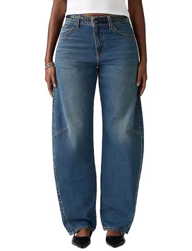 Jeans Balloon Fit BAGGY DAD BARREL MOST WANTED dunkelblau 25/L32 Damen - LEVI'S® - FashionsVida