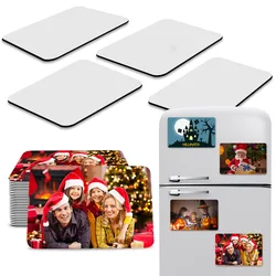 Pcs/Set Sublimation Blanks Fridge Magnets Personalized Sublimation Blanks Products For Fridge Home Kitchen Office Decoration