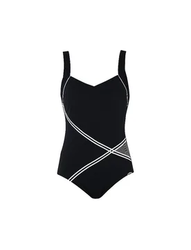 Costume da bagno da donna nero 50D - Sunflair - FashionsVida