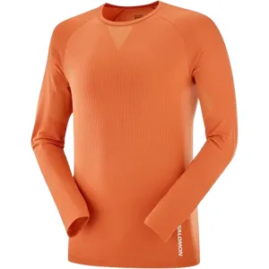 Sense LS Laufshirt Herren Orange Gr. M - Salomon - FashionsVida