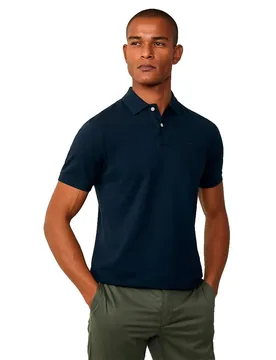 Polo A Maniche Corte Hm5600239 Navy 2XL - Hackett - FashionsVida