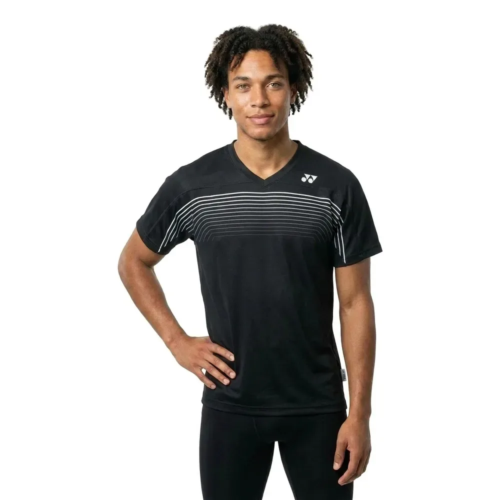 Short Sleeve T-shirt Black 01 M - Yonex - FashionsVida