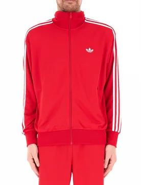 Adidas Felpa con zip ROSSO M - Adidas - FashionsVida