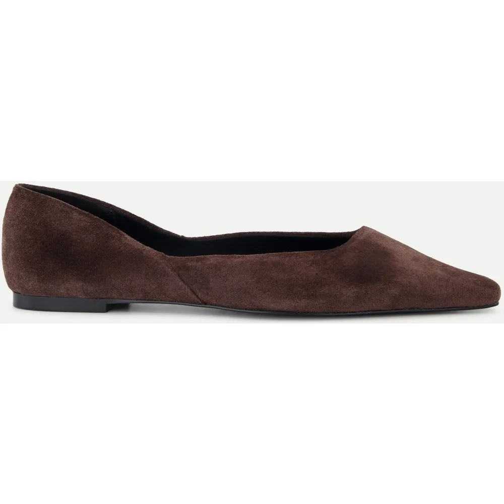 Zapato de mujer plano bailarina punta - Tintoretto - FashionsVida
