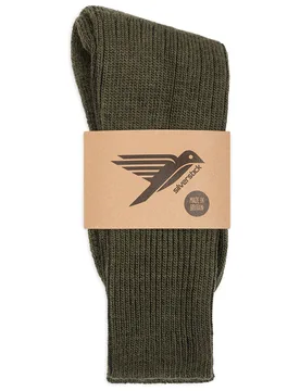 Alpine Wool Socks - Olive - Silverstick - FashionsVida