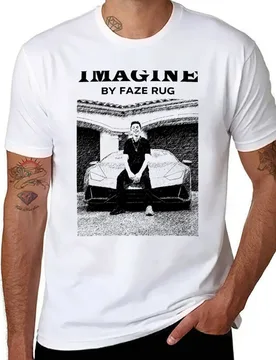 Faze Rug Merch Imagine T-Shirt funny t shirts dark humor cotton tshirt 100% T-Shirt - Aliexpress - FashionsVida