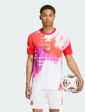 Maglia pre-partita SL Benfica 26/27 S Red - Adidas - FashionsVida
