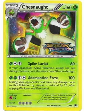 Pokemon X&Y Promo XY68 Chesnaught - Pokémon - FashionsVida