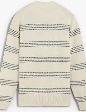 Jersey de hombre con rayas y cuello redondo - Scalpers - FashionsVida