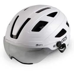 Casco Urbano City Shield Matt White
