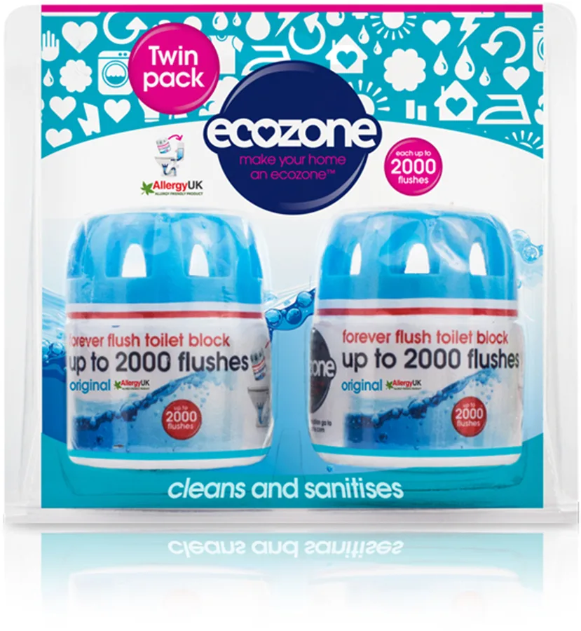 Forever Flush Toilet Block - Twin pack - Ecozone - FashionsVida