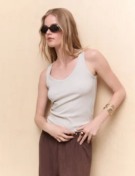 Camiseta tirantes pico de mujer - Easy Wear - FashionsVida