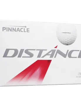 Golfbälle Distance - 15er Pack, weiss - Pinnacle - FashionsVida