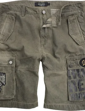 Rock Short - Free Spirit Shorts - S bis XXL - für Männer - Größe L - braun - Männer - male - Rock Rebel by EMP - FashionsVida