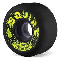 Roues De Patins Squirt 56 Mm 84a Black Black One Size unisex
