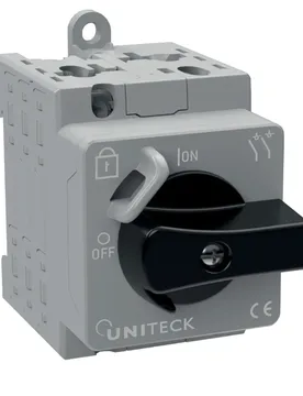 Solar Switch 32a Grey / Black One Size unisex - Uniteck - FashionsVida