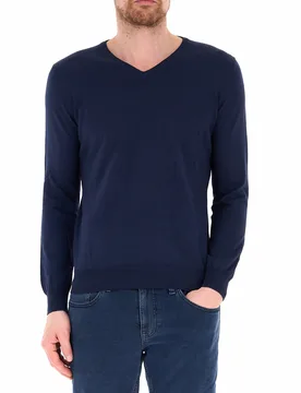 Maglia in cotone BLU NAVY 54 - PREMODE - FashionsVida