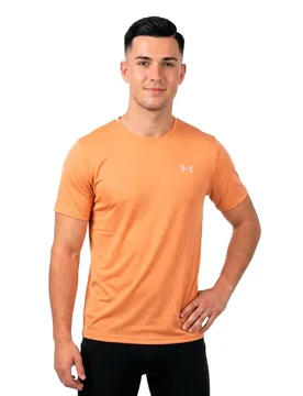 Maglietta A Maniche Corte Velociti Orange / Reflective XL - Under armour - FashionsVida