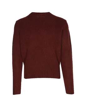 Pullover dunkelrot 48 Herren - Aspesi - FashionsVida