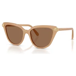 Occhiali da sole, Forma Cat-eye, Beige OS