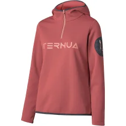 Spot hood forro polar mujer Granate (M)