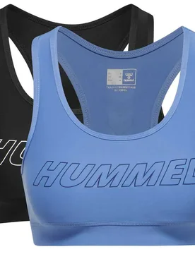Soutien-gorge De Sport Tola 2 Unités Black / Marina XS - Hummel - FashionsVida