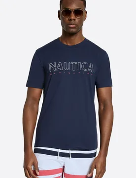 Nautica Cook Mens T-Shirt - Nautica - FashionsVida