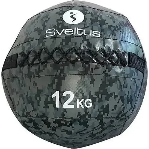 Wall ball camouflage 12 kg - Vert - unisex - Size: TU - Sveltus - FashionsVida