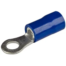 Vinyl Insulated Ring Terminal Blue 9.5 mm-100 Pcs unisex