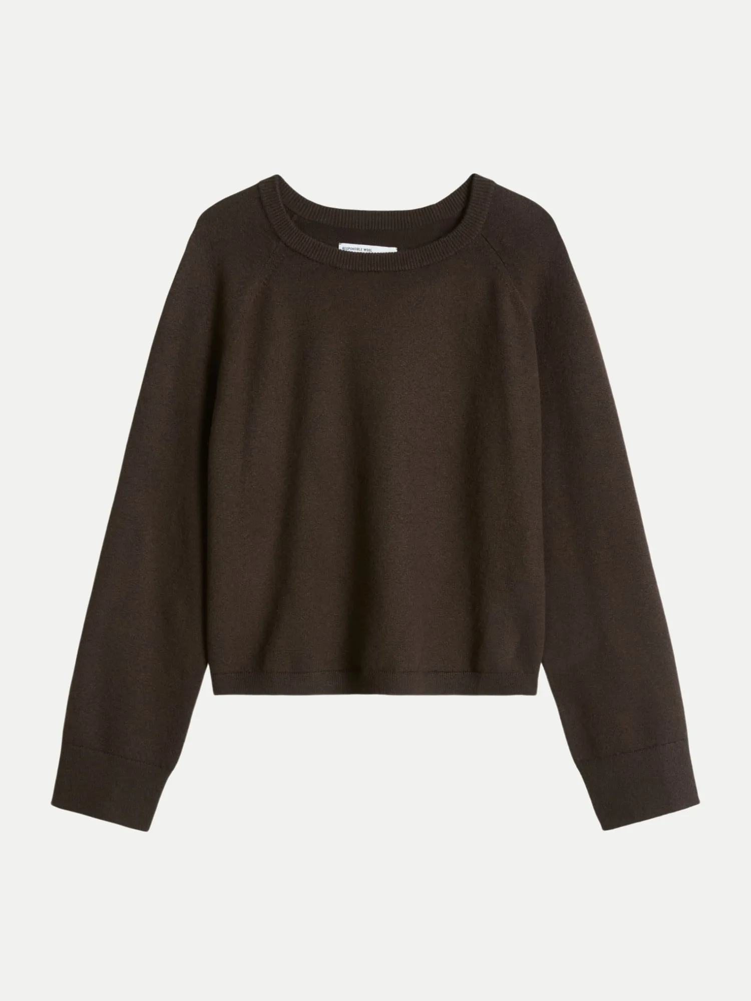 Marc O' Polo Rundhalspullover 0344-Burnt Coffee M - Marc O'Polo - FashionsVida